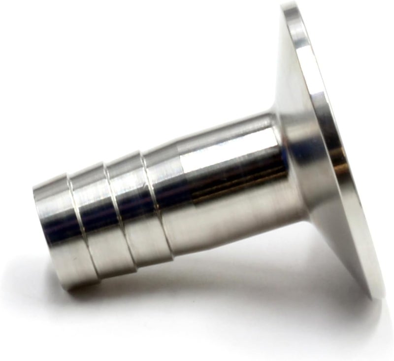 HFS (R) 1.5" Tri Clamp to 1" Hose Barbed Adapter Sanitary Hose Barb Pipe Fitting Stainless Steel 304 - Image 5